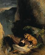 Sir Edwin Landseer Attachment oil